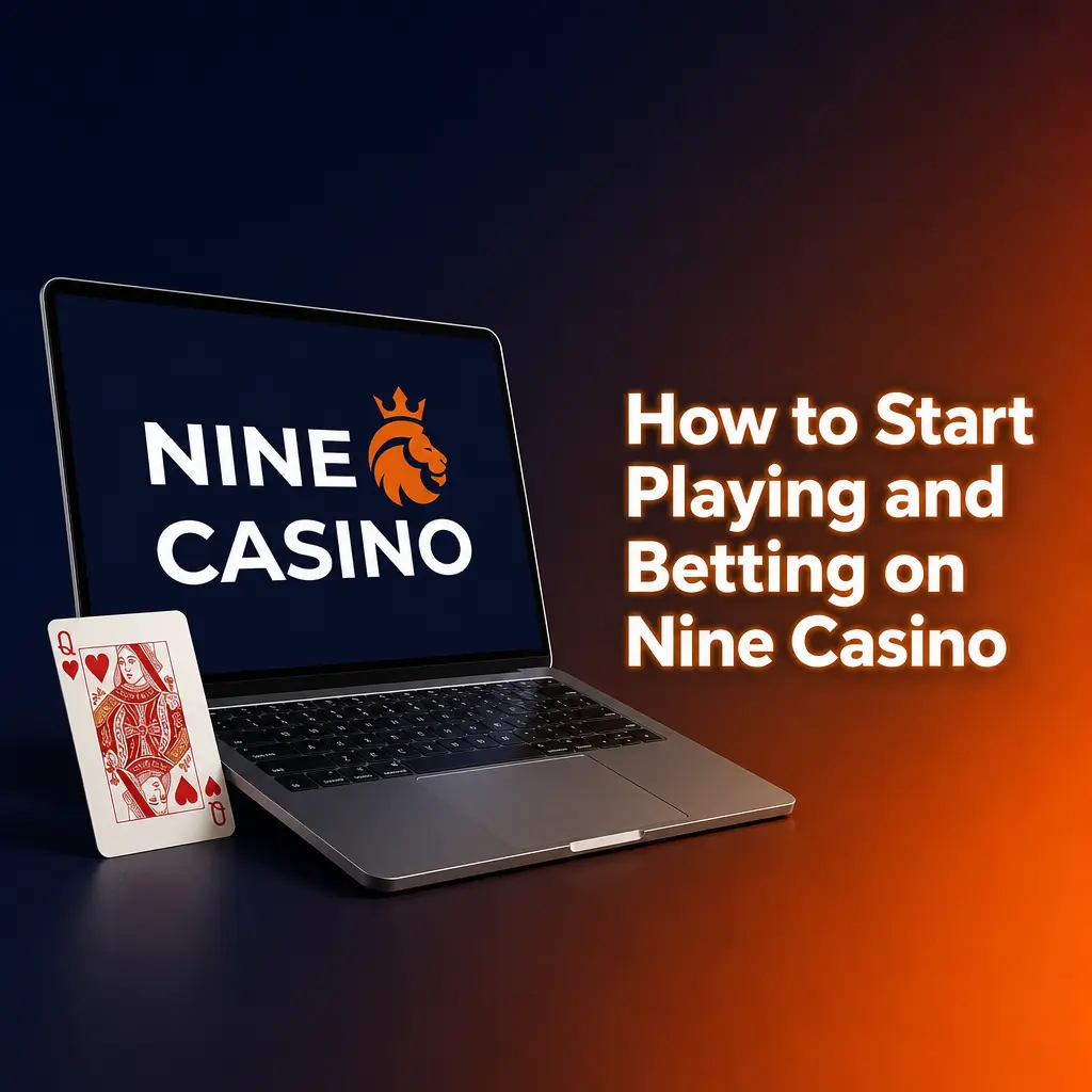 Player registering an account on Nine Casino