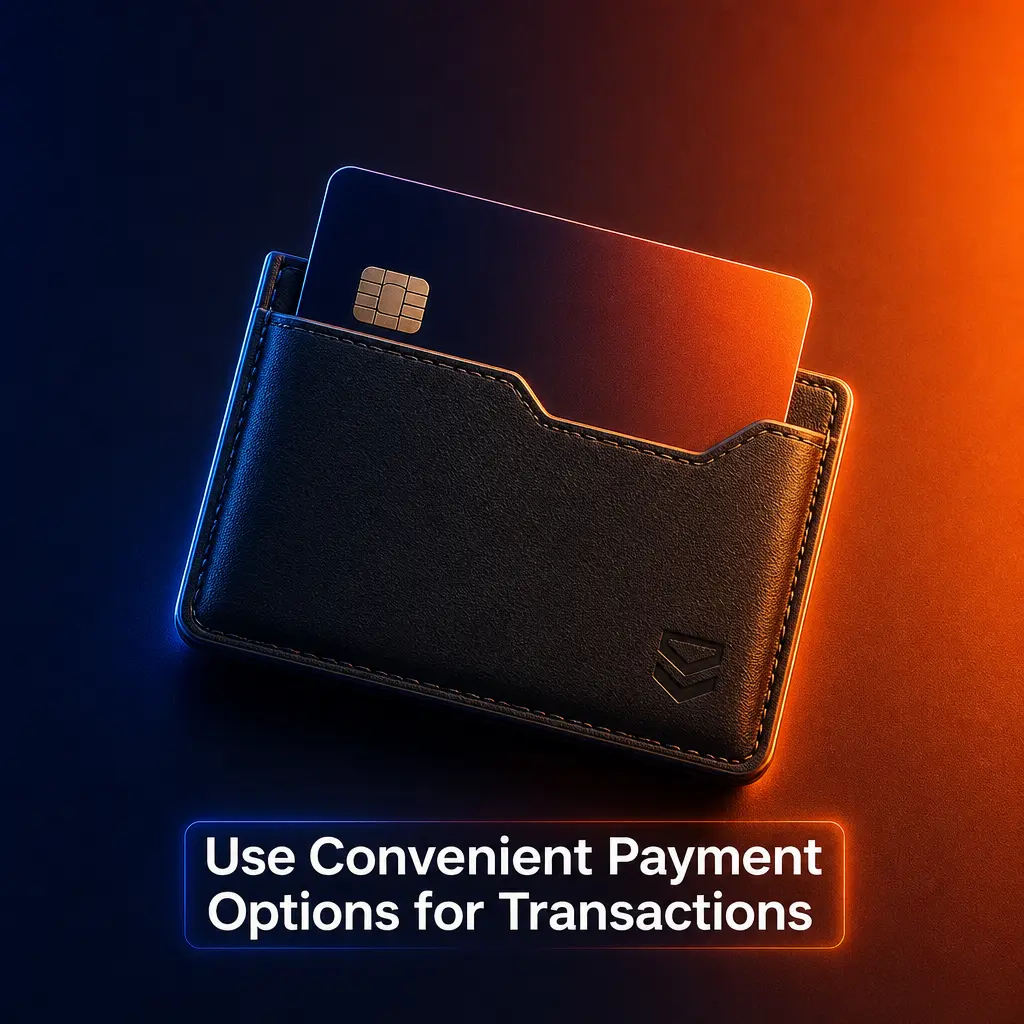 Payment options available at Nine Casino