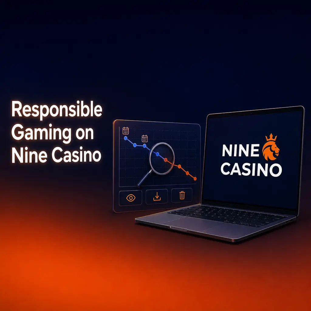 Responsible gaming tools on Nine Casino account settings